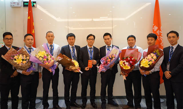 &ldquo;業務團隊PK優勝獎：--事業一部的銷售精英們！